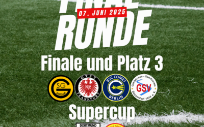 Finalrunde zur Fussball DM in Karlruhe